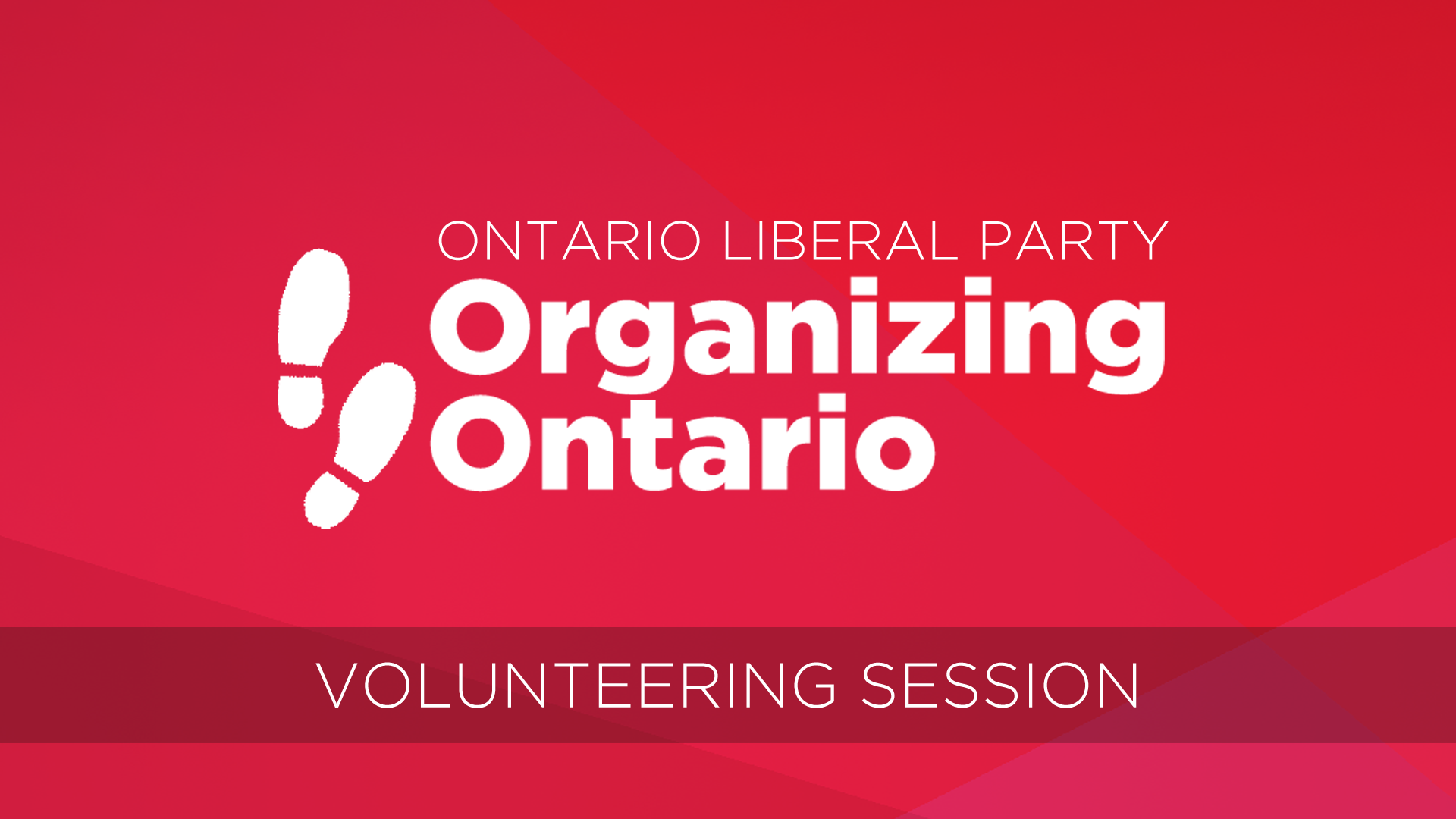 Volunteer at OLP! Ontario Liberal Party