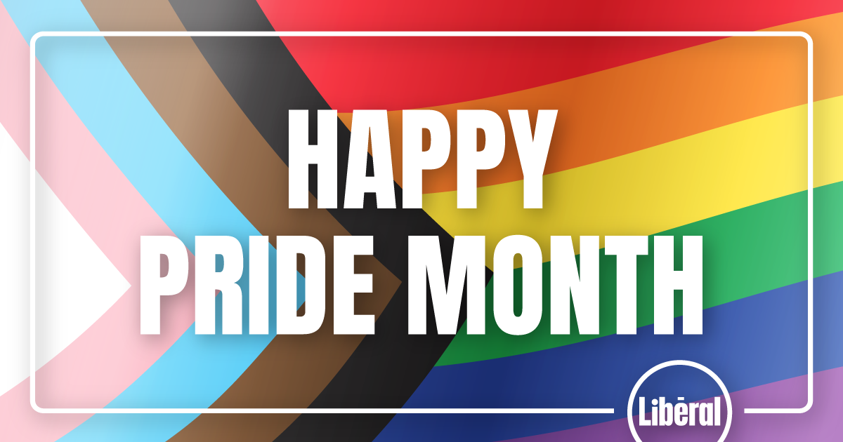 Statement From Mpp John Fraser On Pride Month – Ontario Liberal Party